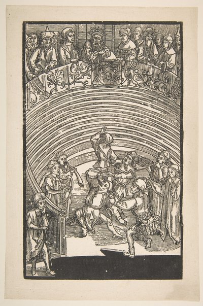 Illustration från The Comedie of Terence, 1800-talets nytryck.n.d. av Albrecht Dürer