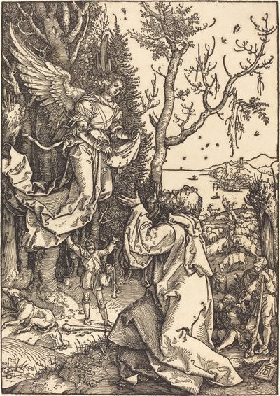 Joachim och ängeln av Albrecht Dürer