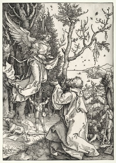 Joachim och ängeln av Albrecht Dürer