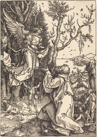 Joachim och ängeln av Albrecht Dürer