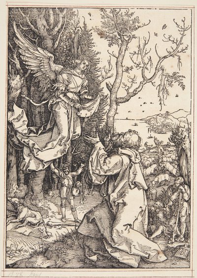 Joachim och ängeln av Albrecht Dürer