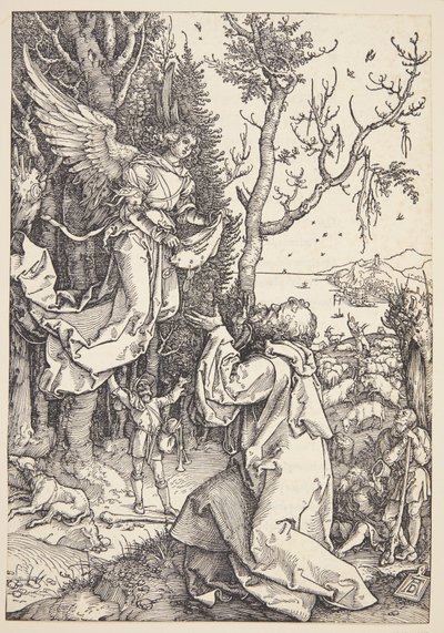 Joachim och ängeln av Albrecht Dürer