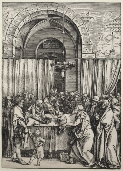 Joachims offer förkastade av översteprästen av Albrecht Dürer