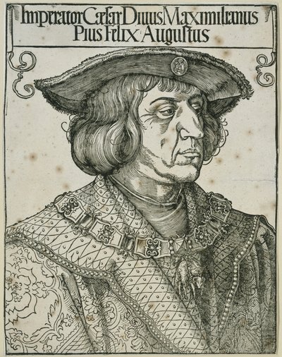 Kejsare Maximilian I av Albrecht Dürer