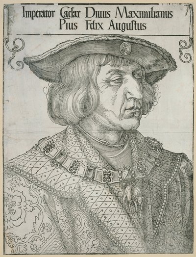 Kejsare Maximilian I av Albrecht Dürer
