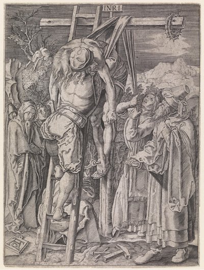 Nedtagningen av Kristus från korset av Albrecht Dürer