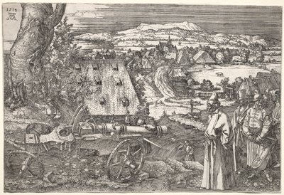 Landskap med kanonen av Albrecht Dürer