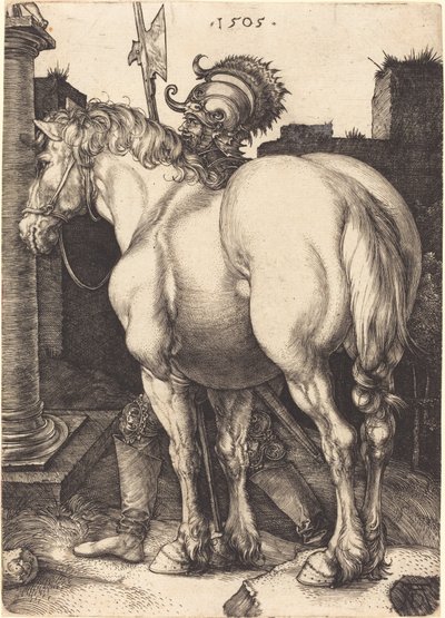Stor häst av Albrecht Dürer