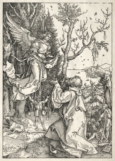 Jungfruns liv: Joachim och ängeln, ca. 1504. av Albrecht Dürer