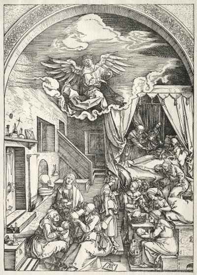 Jungfruns liv: Jungfruns födelse av Albrecht Dürer