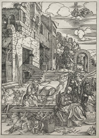 Jungfruns liv: resten i Egypten av Albrecht Dürer