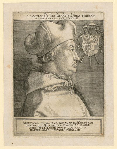 Lejonvapen med tupp av Albrecht Dürer