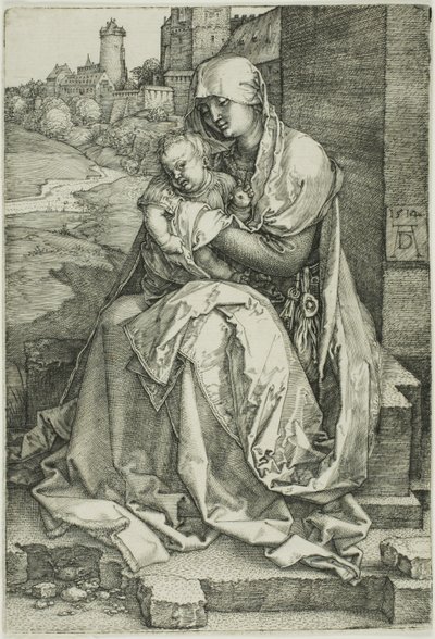 Madonna vid muren av Albrecht Dürer