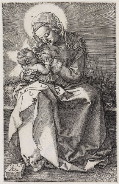 Den ammande Madonnan av Albrecht Dürer