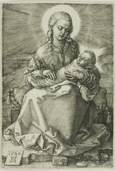 Madonna med det insvepta barnet av Albrecht Dürer