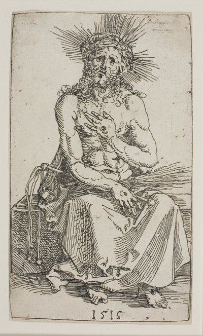 Sorgernas man, sittande av Albrecht Dürer