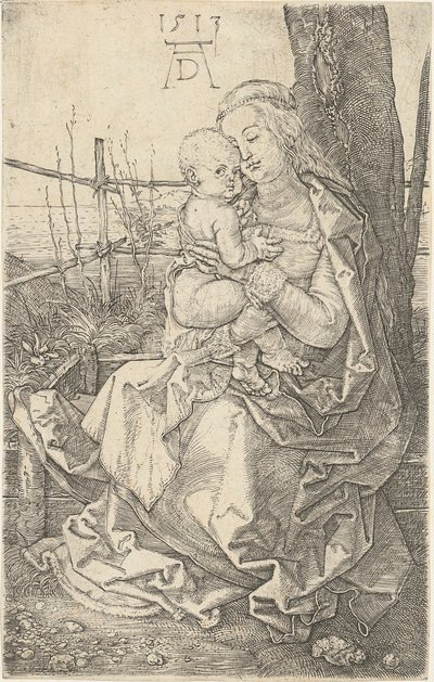 Maria med barnet vid trädet av Albrecht Dürer