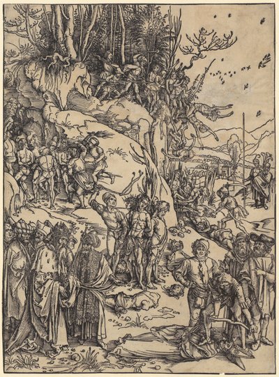 De tiotusen martyrerna av Albrecht Dürer