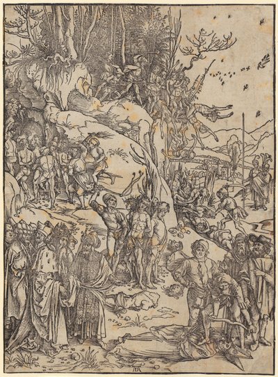 De tiotusen martyrerna av Albrecht Dürer