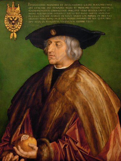 Maximilian i, helig romersk kejsare av Albrecht Dürer