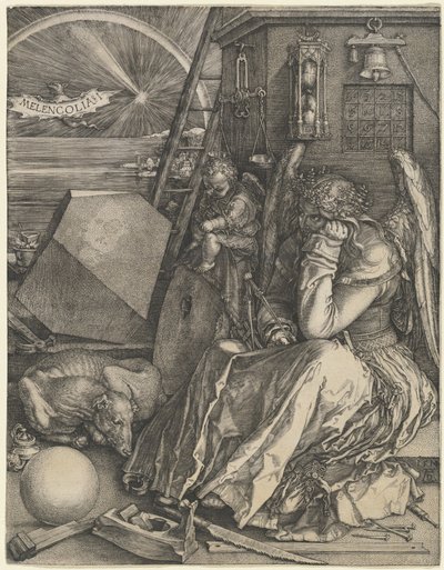 Melancolia I av Albrecht Dürer