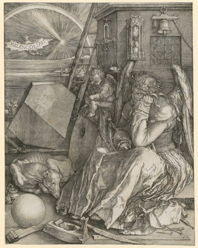 Melencolia I.... av Albrecht Dürer