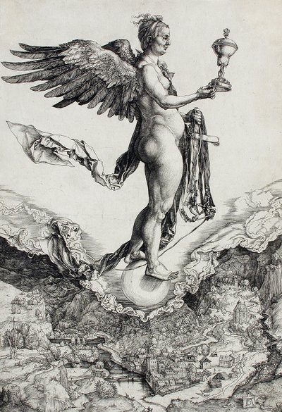 Nemesis (Den stora lyckan) av Albrecht Dürer