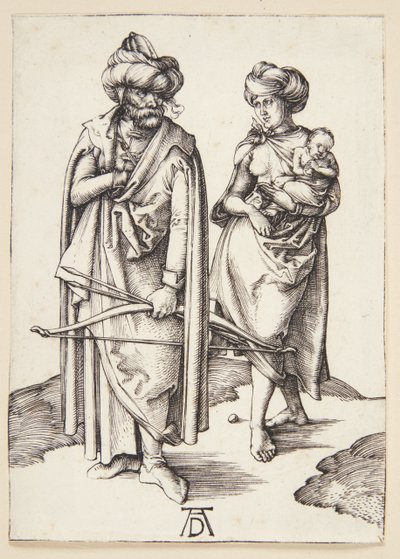 Orientalisk familj av Albrecht Dürer