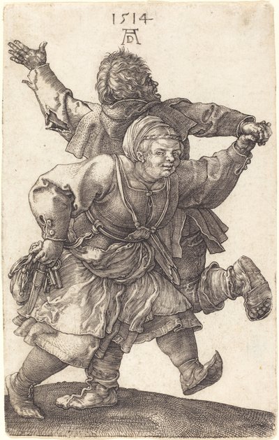 Bondepar dansar av Albrecht Dürer