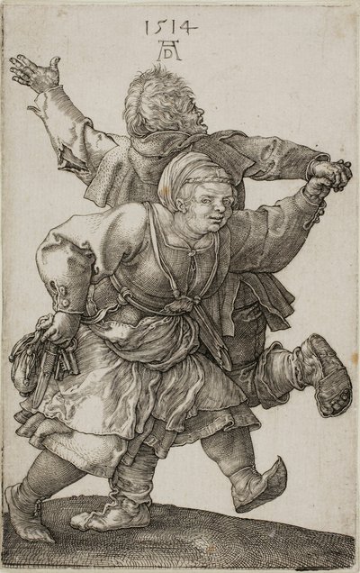 Bondepar dansar av Albrecht Dürer