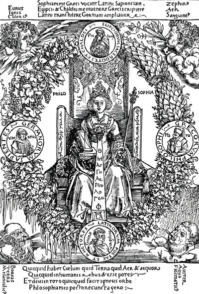 Filosofi, 1502 1906 av Albrecht Dürer