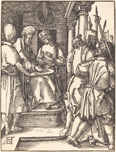 Pilatus som tvättar sina händer av Albrecht Dürer