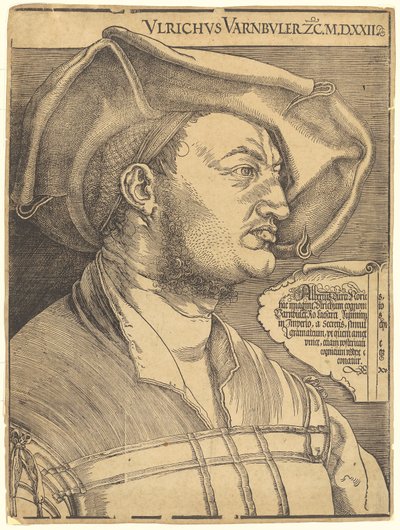 Porträtt av Ulrich Varnbüler av Albrecht Dürer