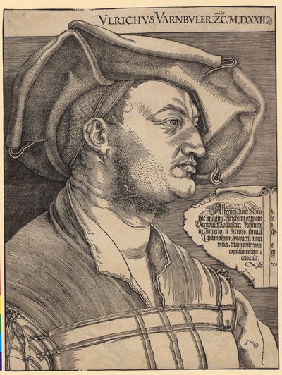 Porträtt av Ulrich Varnbüler av Albrecht Dürer