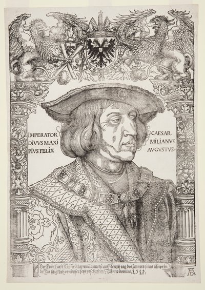 Porträtt av Maximilian I av Albrecht Dürer