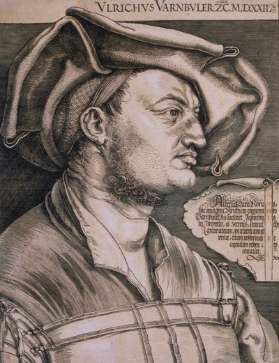 Porträtt av Ulrich Varnbüler av Albrecht Dürer