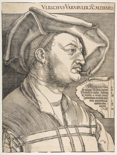 Porträtt av Ulrich Varnbüler av Albrecht Dürer