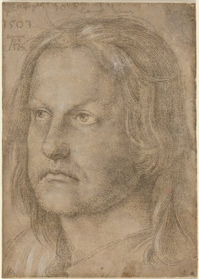 Porträtt av en man av Albrecht Dürer