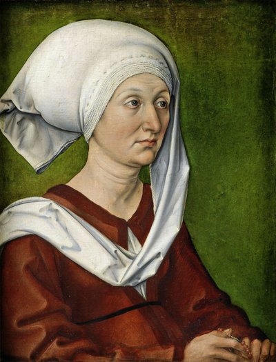 Porträtt av konstnärens mamma, Barbara Dürer, född Holper av Albrecht Dürer