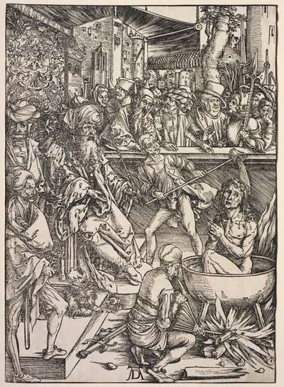 Johannes uppenbarelse: St. Johannes martyrskap av Albrecht Dürer