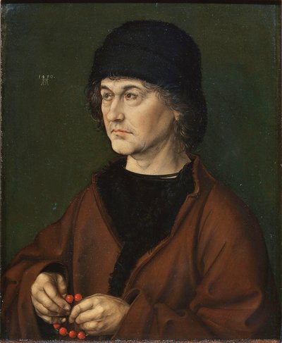 Porträtt av fadern av Albrecht Dürer