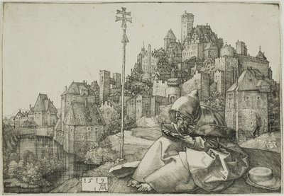 Sankt Antonius av Albrecht Dürer