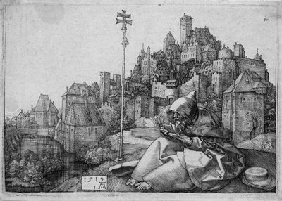 Sankt Antonius av Albrecht Dürer