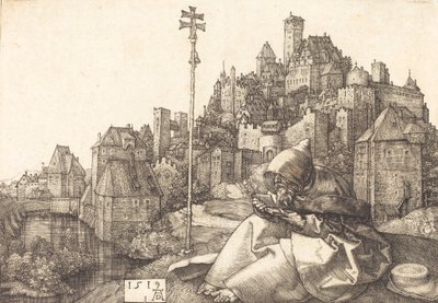 Saint Anthony Reading, 1519. av Albrecht Dürer