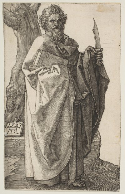 Saint Bartholomew, 1523. av Albrecht Dürer