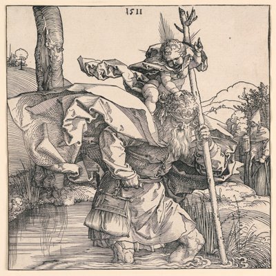 Sankt Christopher av Albrecht Dürer