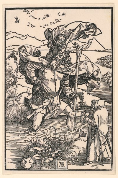 Sankt Christopher av Albrecht Dürer