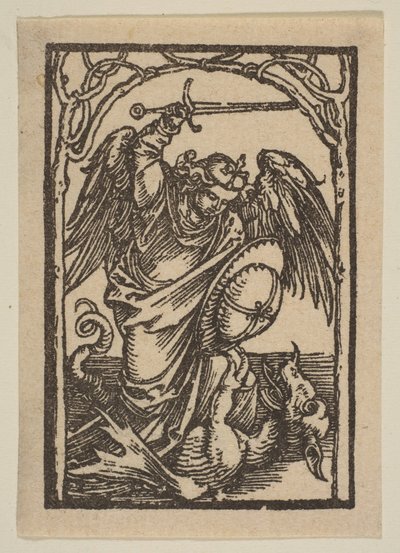Saint Michael.n.d. av Albrecht Dürer