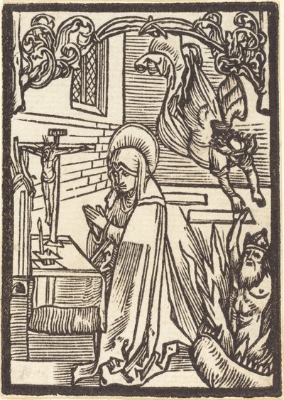 saint odilia av Albrecht Dürer