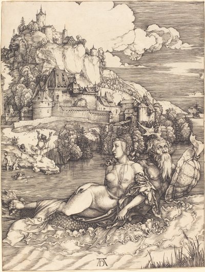Sjömonster ("The Sea Wonder") av Albrecht Dürer